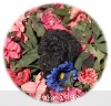 A photo of Sunridge Impressive Twilight Dream, an abstract blue standard poodle