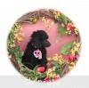 A photo of Sunridge Midnight Princess, a blue standard poodle