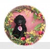 A photo of Sunridge Midnight Princess, a blue standard poodle